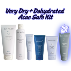 Very Dry + Dehydrated Skin Acne Safe Kit